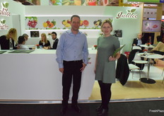 Dror Eigermann and Anna Schmitt from Galilee Export